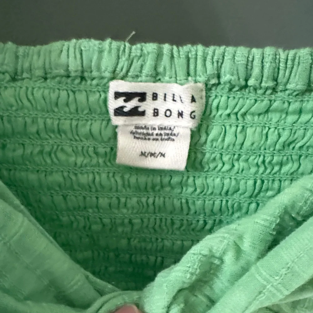 Billabong Light Green Textured Dress - Picture 3 of 5